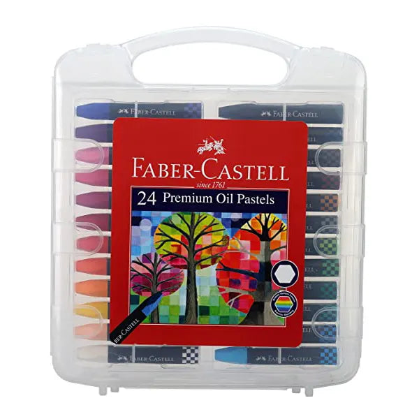 528024 Premium Hexagonal Oil Pastels-FC